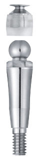 Bild för  'Ankylos Abutment with Snap Attachment C/ a/4.5 complete'