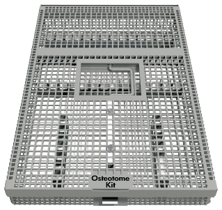 Bild för  'Osteotome Tray Large (stainless steel)'