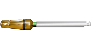 Bild för  'Conical Drill Ø 3.2/4.5 (green) Long shaft'