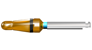 Bild för  'Conical Drill Ø 2.7/4.5 (light blue) Short shaft'