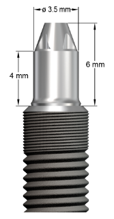 Bild för  '20° Uni Abutment 4.5/5.0 - 4 mm'