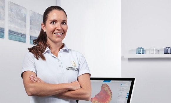 Dr. Verena Freier, CEREC user 