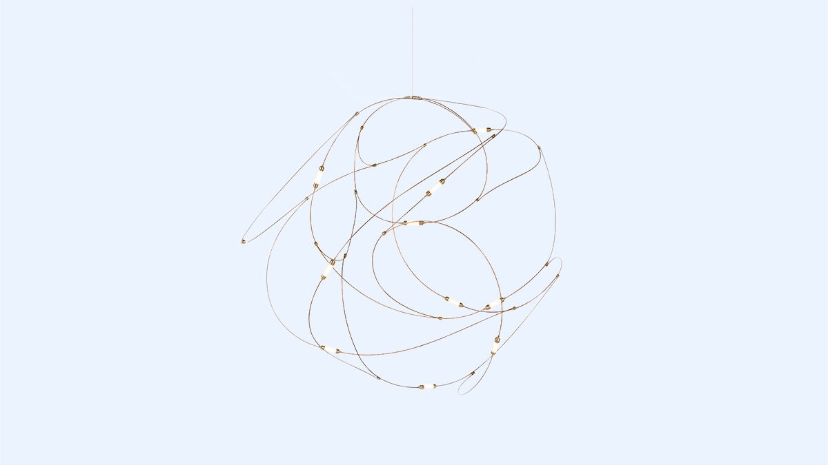 Designer lamp with multiple light sources