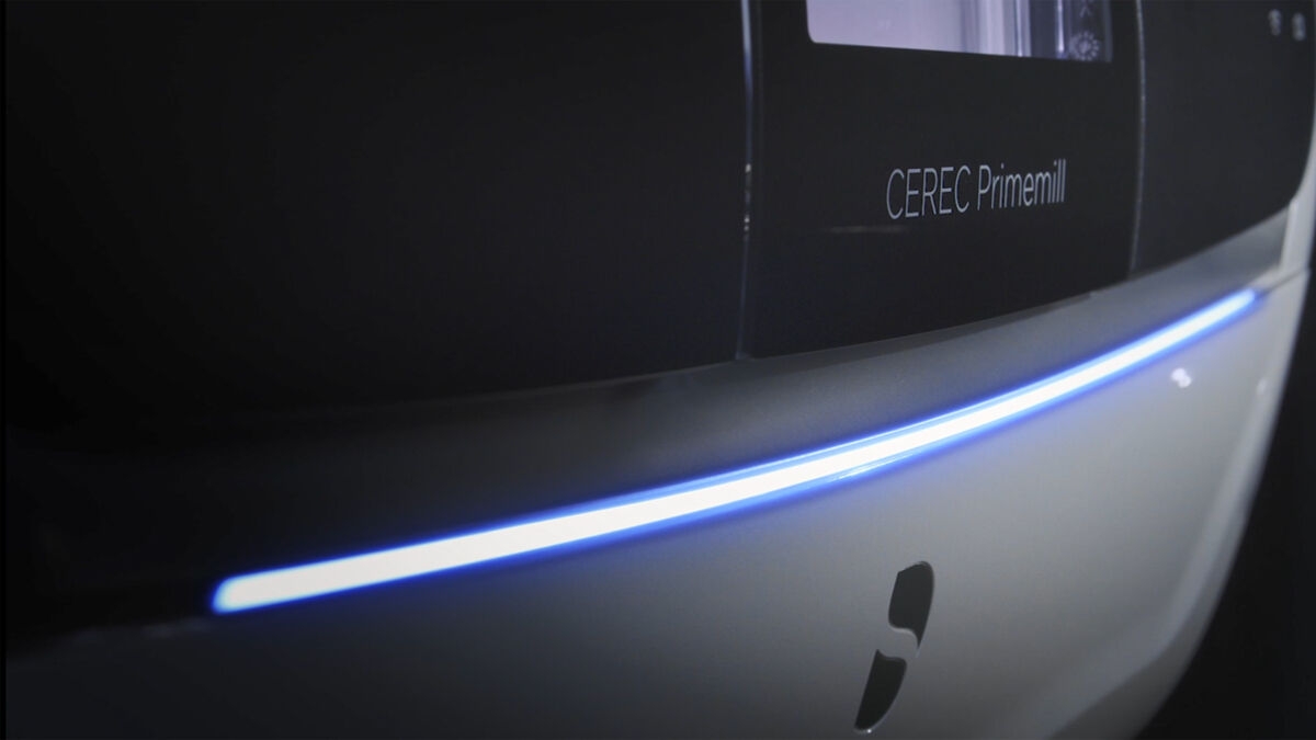 CEREC Primemill LED light strip