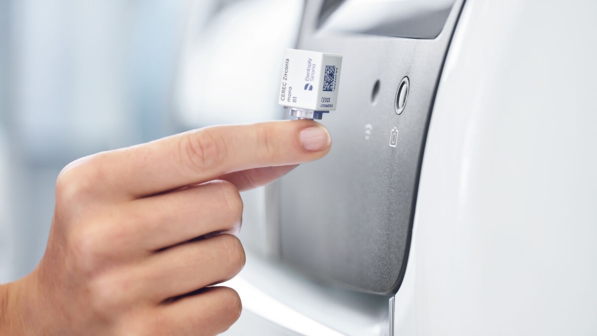CEREC Primemill block scanner