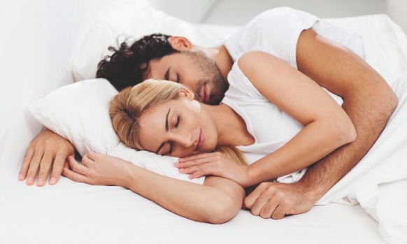 Couple sleeping