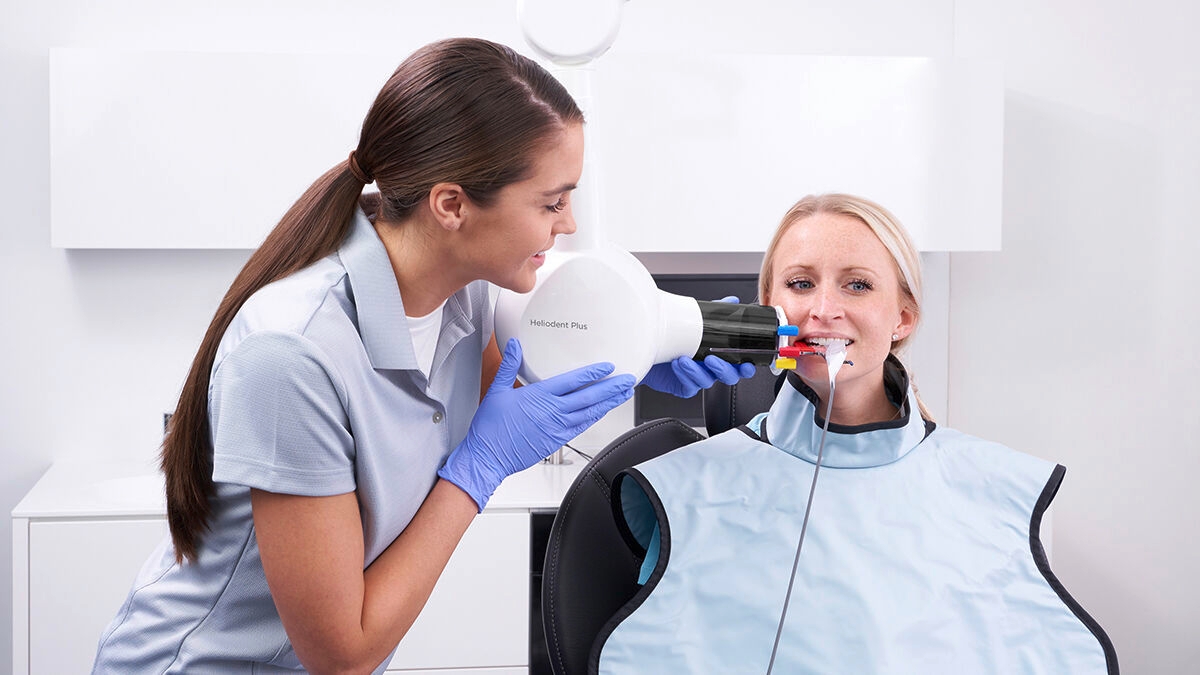 Hygienist positioning with Rinn Holder System