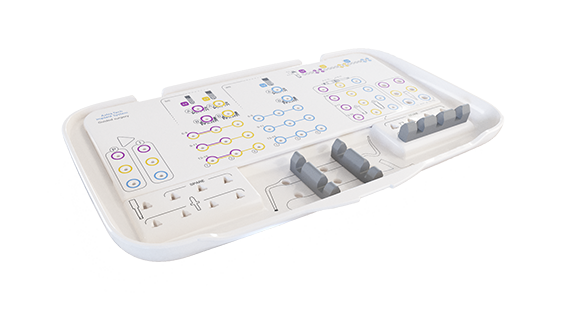 Surgical tray for Simplant- streamline overlay