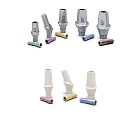 TiDesign EV and ZirDesign EV abutments