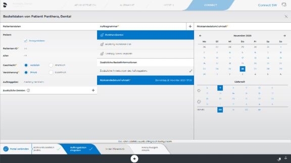 Connect order form