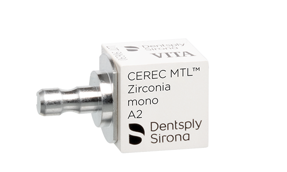 CEREC MTL Zirconia mono bloc