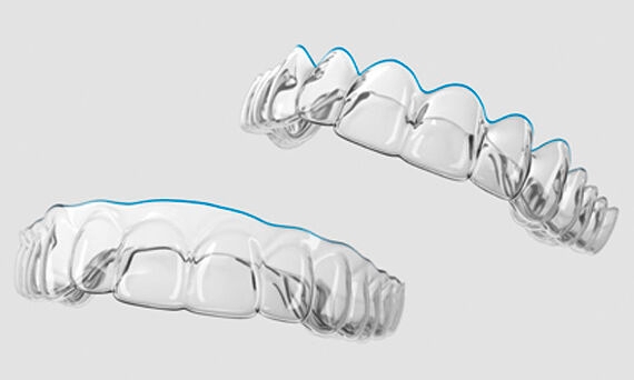 SureSmile Aligner Scalloped Trimline Variable Trimline