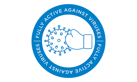 Fully active against viruses