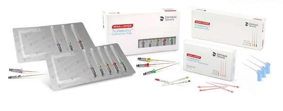 Picture of all TruNatomy products for a full endodontic treatment