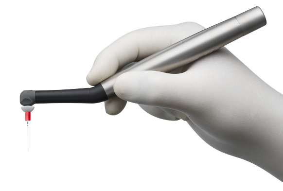 SmartLite Pro EndoActivator handpiece in hand