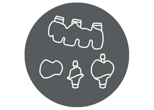 Patient-specific restorations