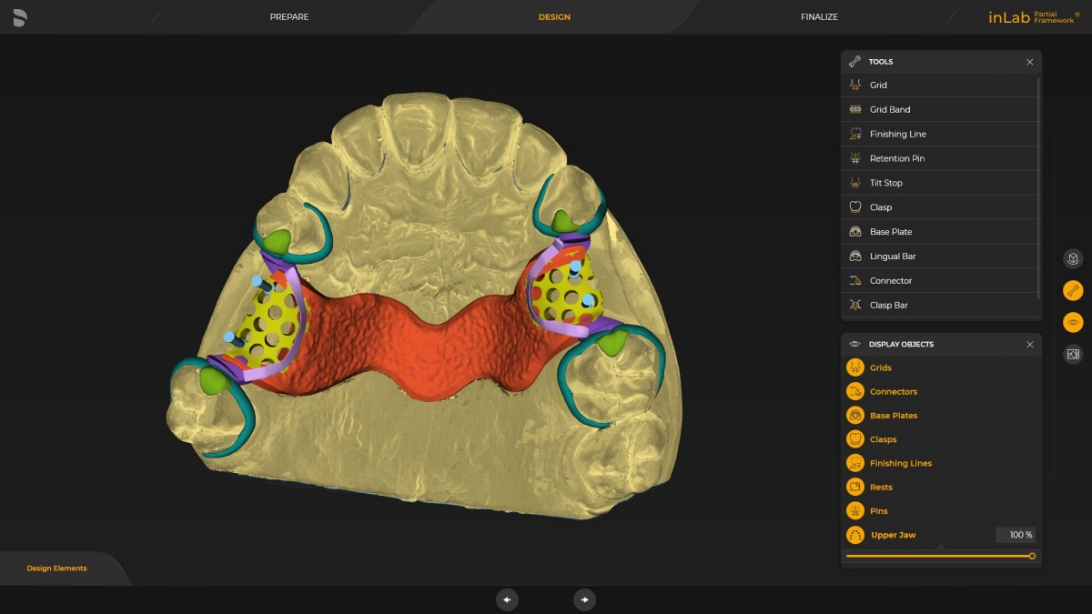 inLab CAD Software, bite splint