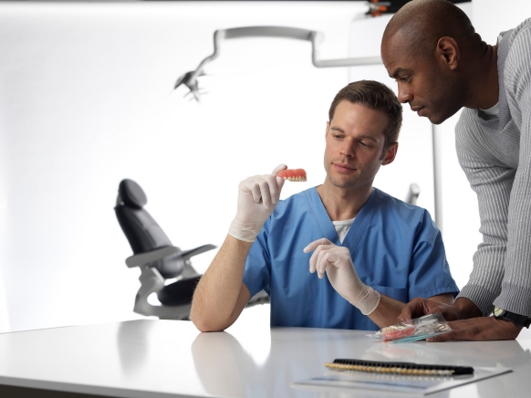 Dentsply Sirona Tooth Cabinet and tooth trays