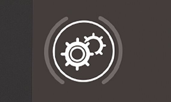 Cavitron digital control settings icon