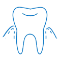 Gingivitis pictogram