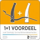 1 plus 1 voordeel