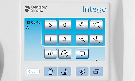 User interface EasyTouch voor Intego